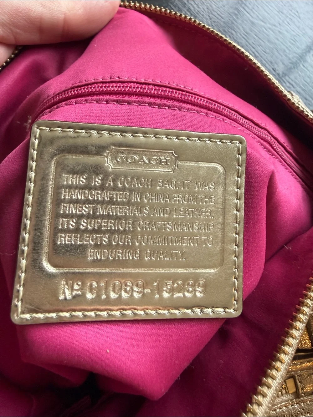Coach gorgeous poppy